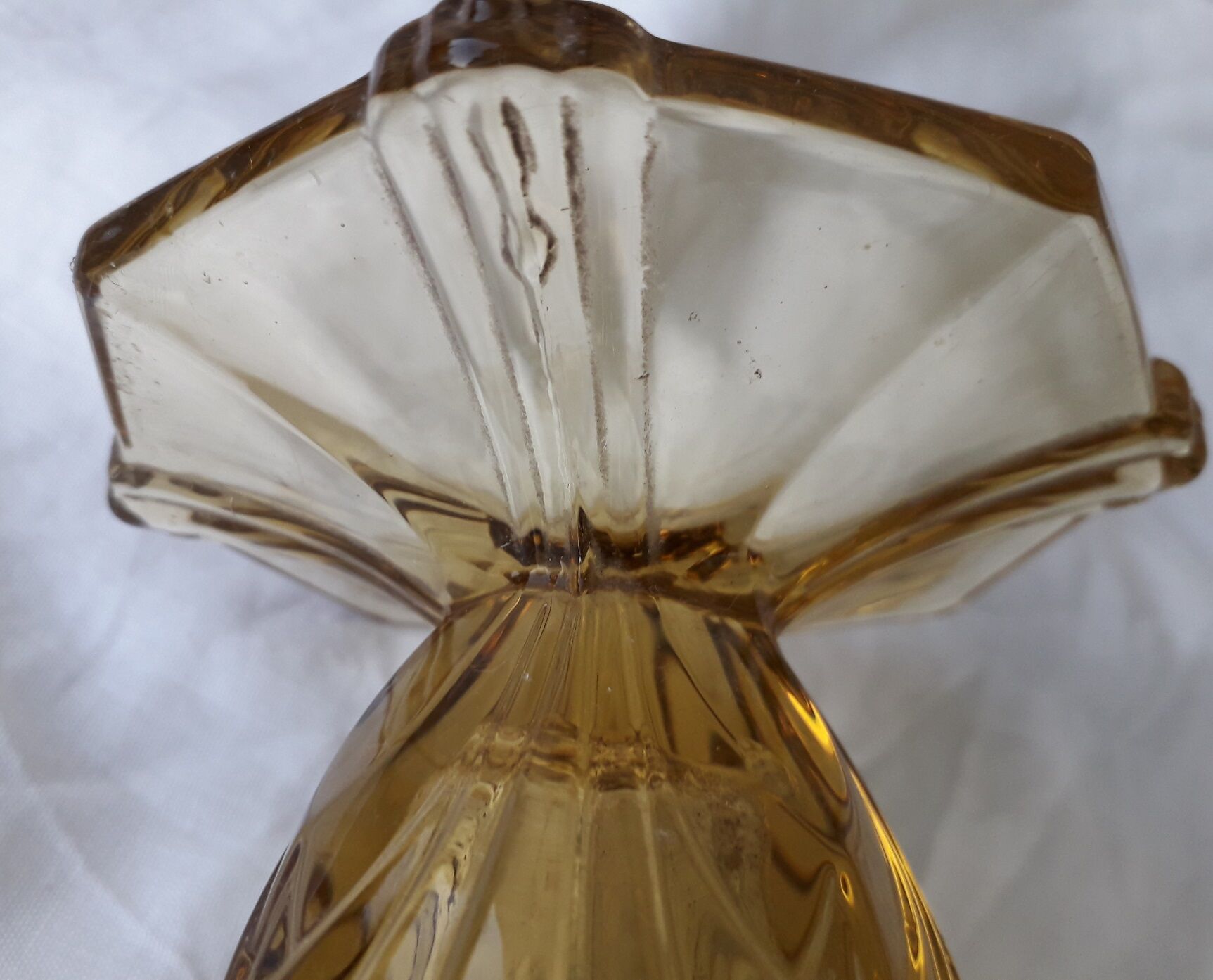 Paire de vases verre