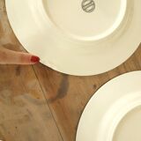 Assiettes à dessert et saladier