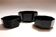 3 plats de service « Octime » Arcoroc noirs