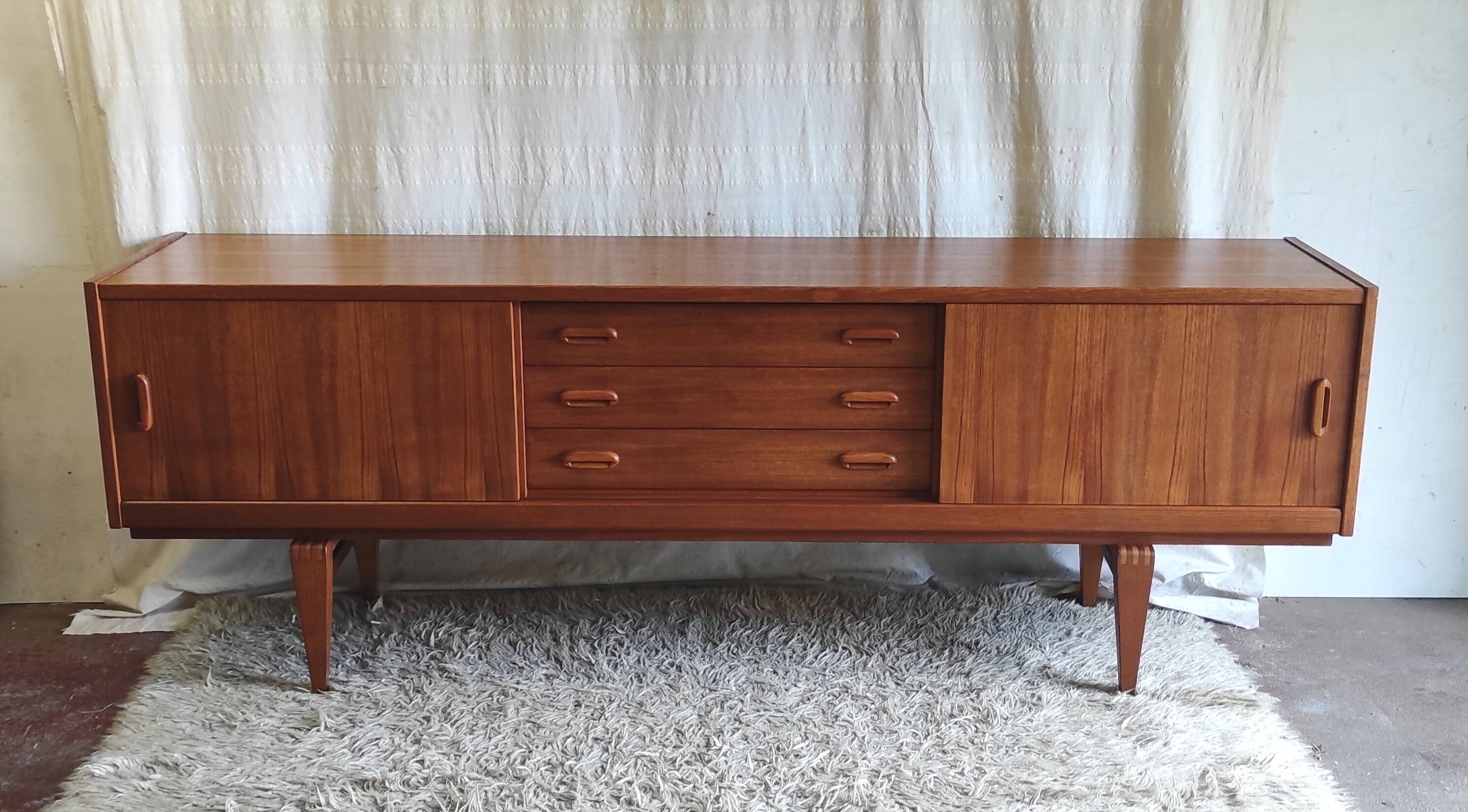 Scandinavian enfilade style in teak - Arnø furniture - 1950s/60s