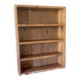 Antique wooden craft shelf