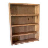 Antique wooden craft shelf