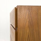 Commode en teck d'Omann Jun, années 1960
