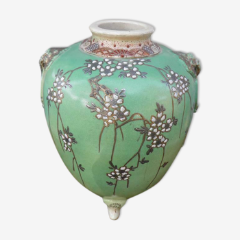 Japon ancien vase Satsuma 19ème déco Asie