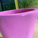 Pink ceramic vase