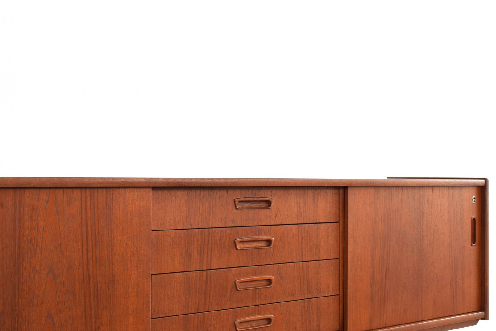 Mid-Century Danish Teak Sideboard, 1960s.