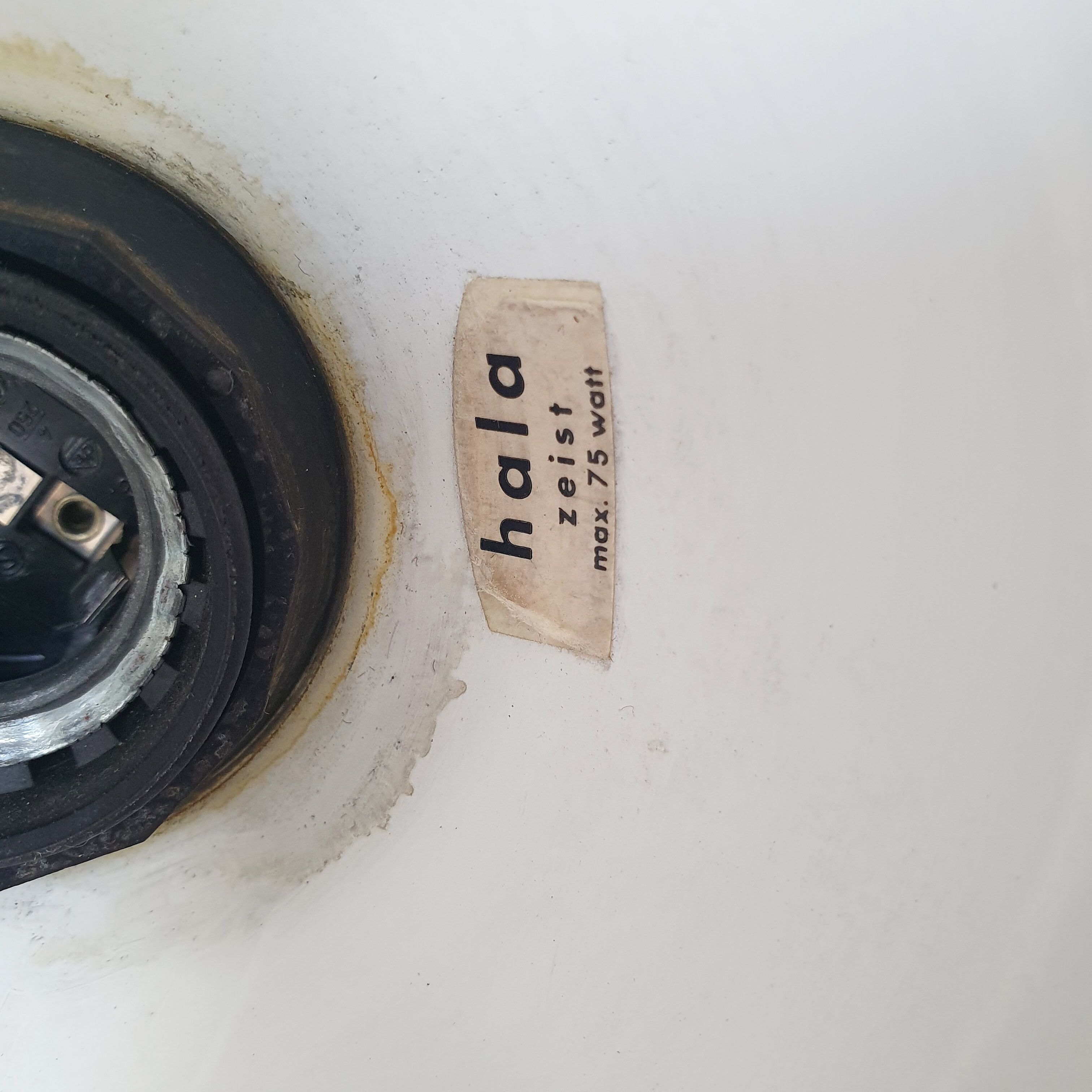 Hala Zeist metal desklamp from the seventies