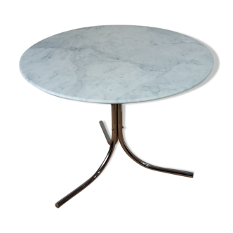 Marble round table 3/4 people
