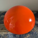Orange mushroom lamp tactile
