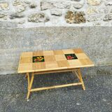 Rattan coffee table