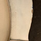 Old dish mounted in ceramic, scallop