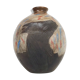 Vase ovoïde en terre cuite péruvienne de style Mochica, signe vicente ramirez 1989