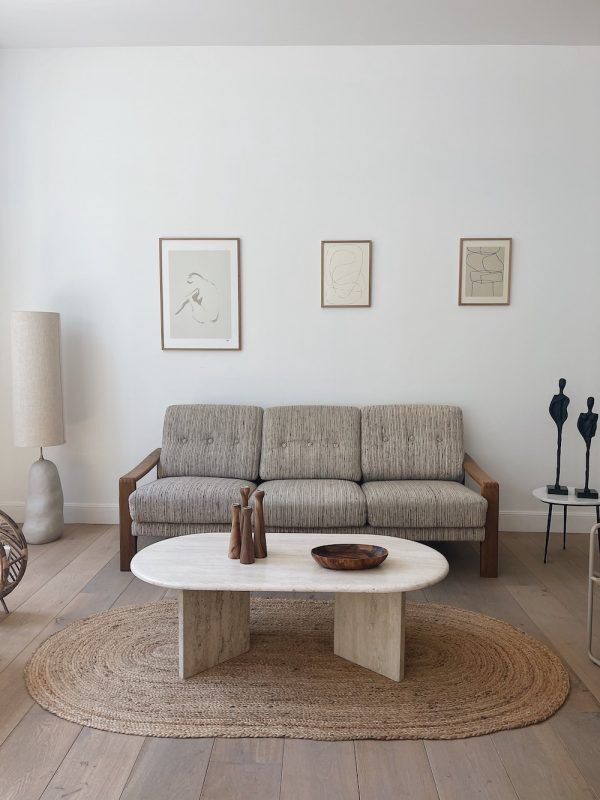 Vintage sofa "3 places"