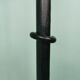 Wrought iron candlesticks