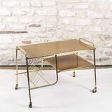 Vintage vinyl holder trolley