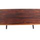 Rosewood / walnut coffee table 'Drachten' - mid century modern