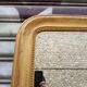 Large Louis-Philippe mirror 180 cm c 111 cm