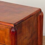Art Deco marquetry commode from the 1930s
