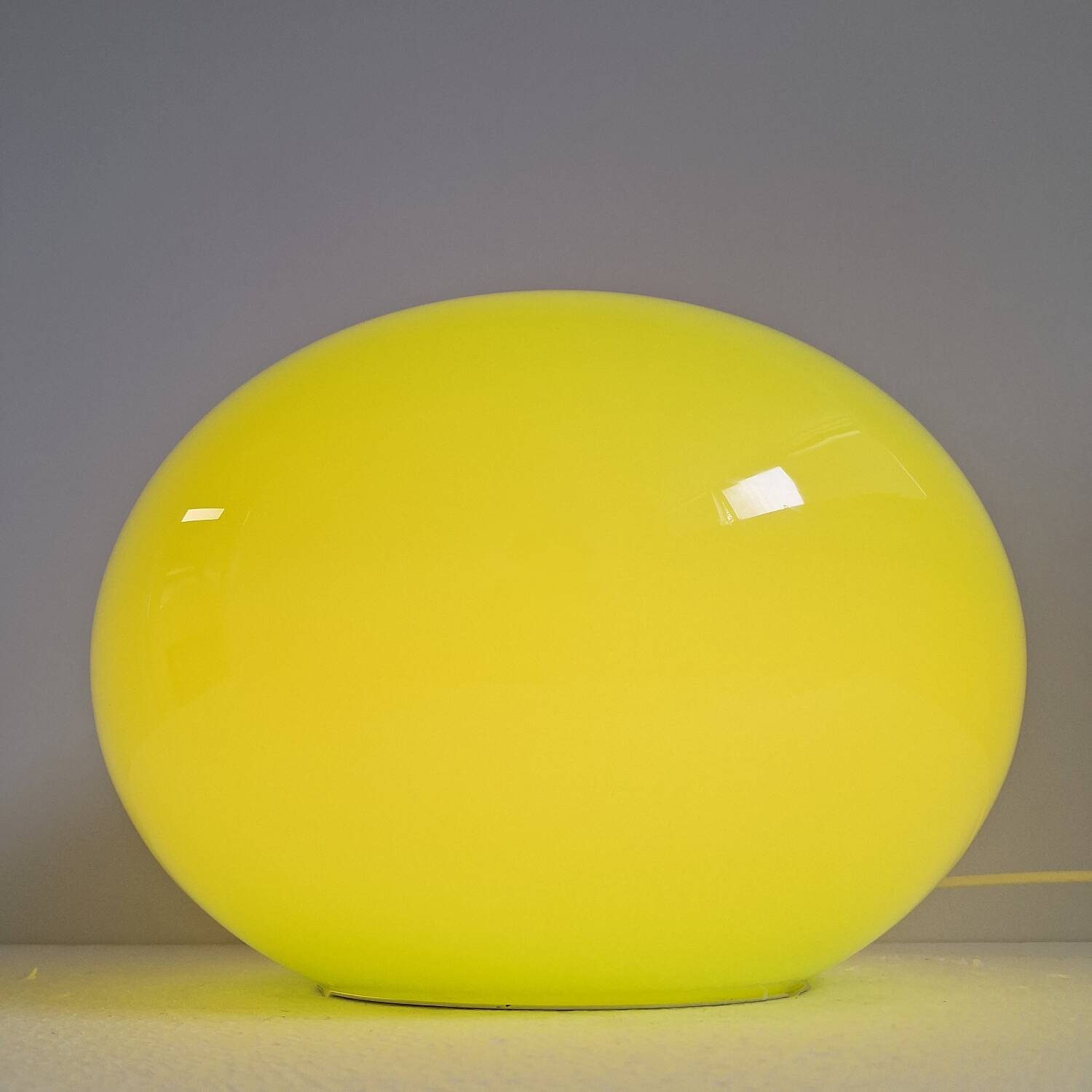 Set of large vintage table lamps by Ilu De Vetro