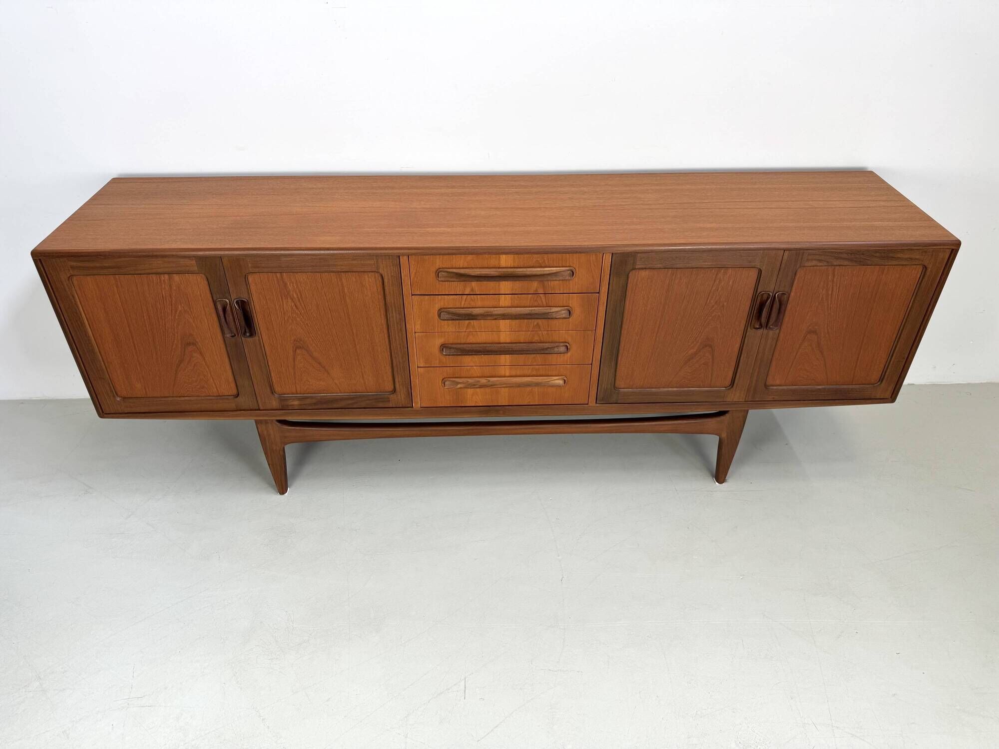 Vintage "Fresco" sideboard by G-Plan, design by V. Wilkins, from the 1960s.