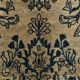 10x13 Navy Blue & Taupe Large Persian Rug, Handmade Wool Carpet, 311x402Cm