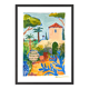 Original Acrylic Painting on paper - South Garden