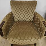 Set of 2 armchairs mid-century