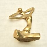 Brass paper press