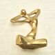 Brass paper press