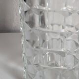 Cleo faceted vase, vintage Italian glass