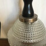 Glass hanging lamp 1960