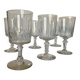 Set of 6 glasses water in crystal Baccarat 19th