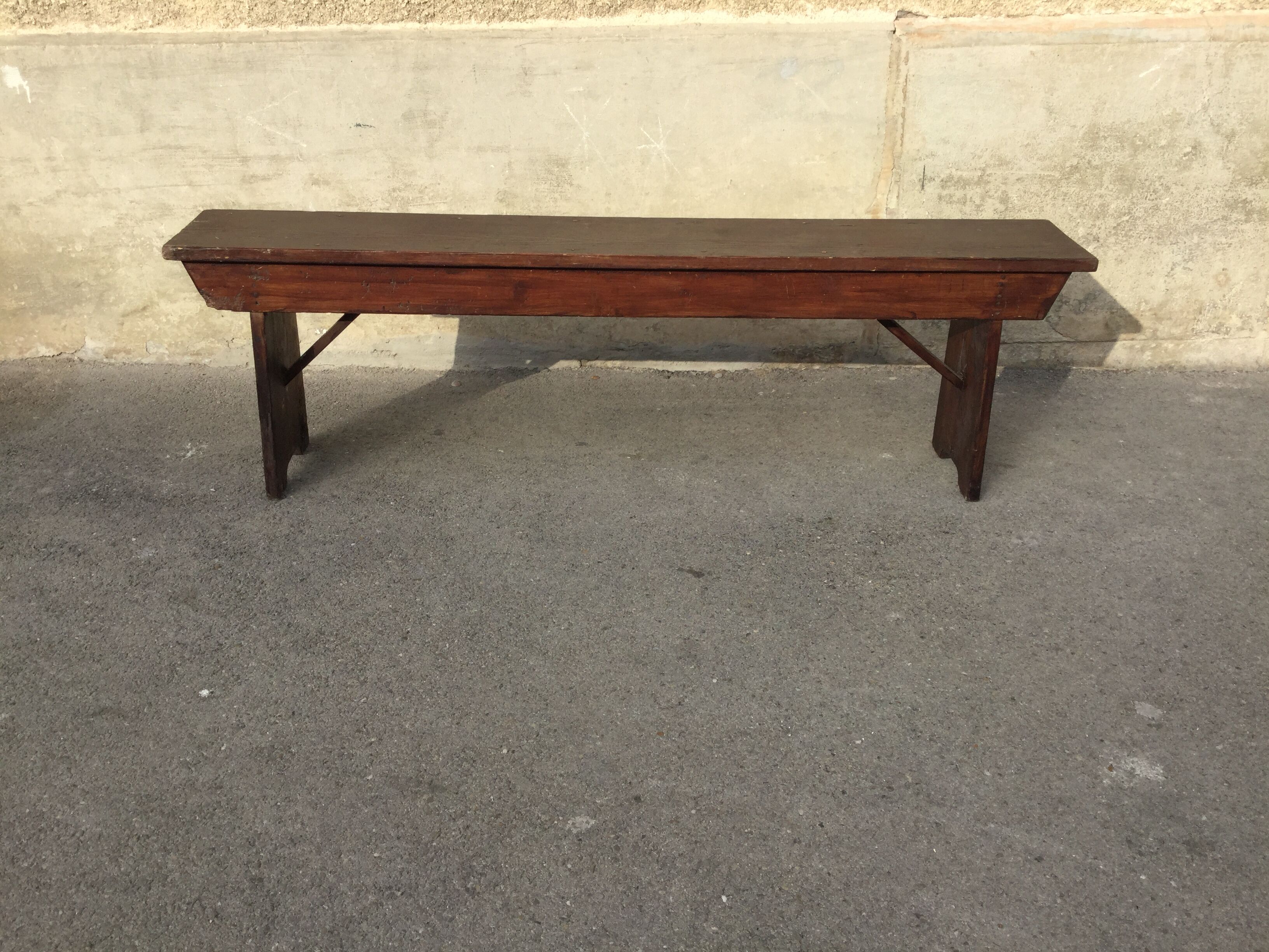 Vintage wooden bench