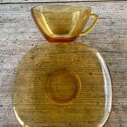 5 francais vintage/tasses à café vereco