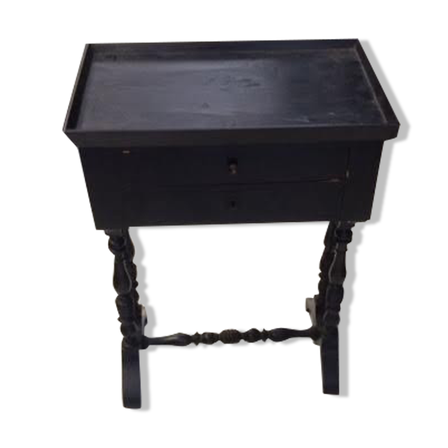 Bedside table Black
