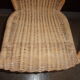 Wicker rattan child chair 1950