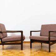 Pair Of Armchairs B-7522 By Zenon Bączyk, Poland, 1960’S