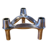 5 vintage Nagel Stoff candle holders