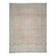 1970s Vintage Persian Handmade Wool Cotton Light Tan Area Rug 286x390