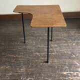 Bedside chair sofa end plywood folk art 1960