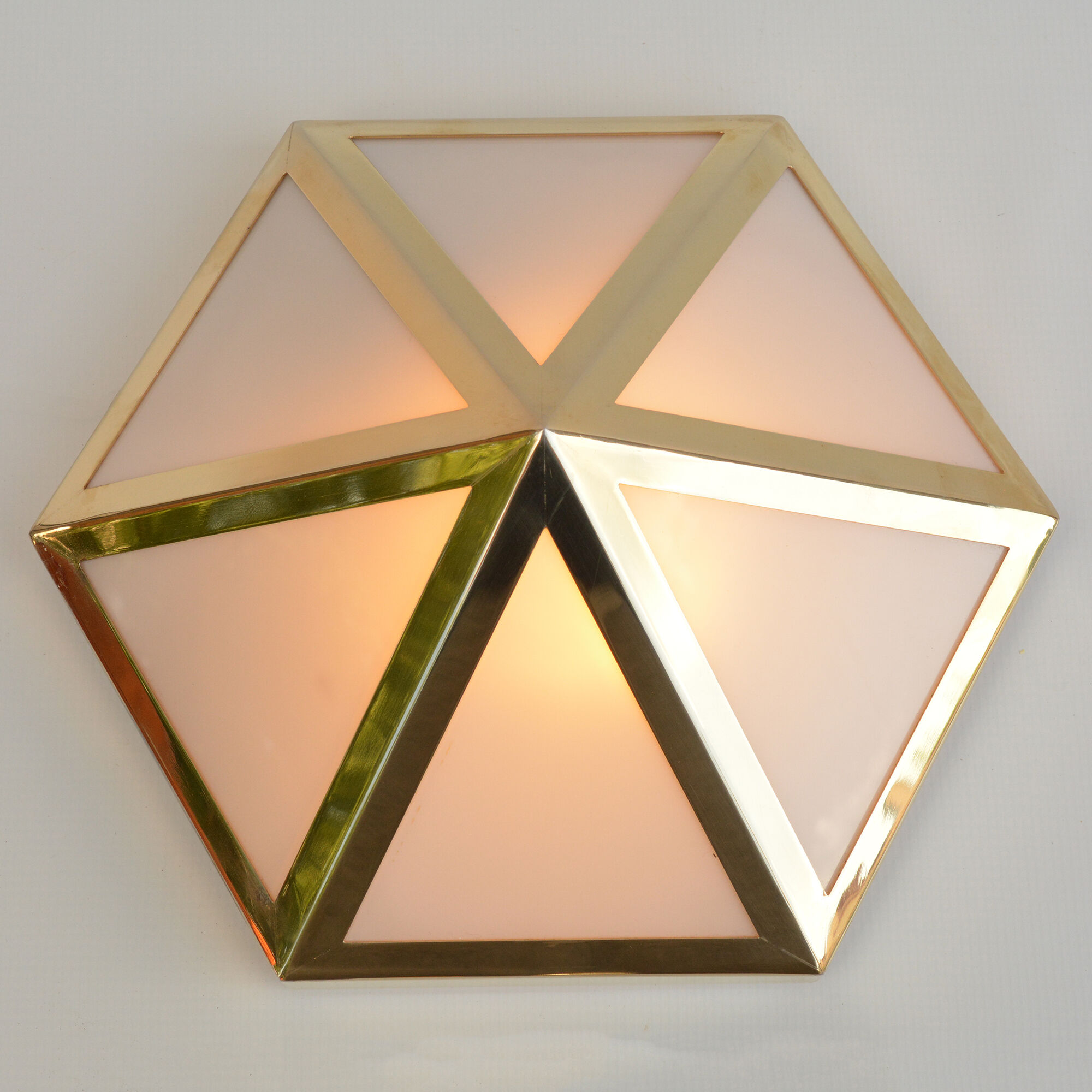 Ceiling lamp, designed by Ch. Ploderer, Vest Leuchten, Austria, 1970s