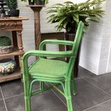 Rattan armchair