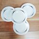 Set of 4 hollow plates Oxford Brazil