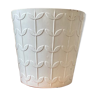 White terracotta pot cover