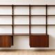 Rosewood Wall System by Poul Cadovius For Cado, 1960s.