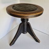 Antique 1920 Art Nouveau piano stool
