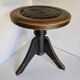 Antique 1920 Art Nouveau piano stool