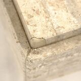 Travertine coffee table, Italy, 1970