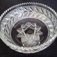 Centerpiece (or fruit bowl) on a cut crystal stand