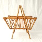Rattan magazine door